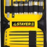 Набор STAYER Нож “MASTER” для точных работ в комплекте с лезвиями различной формы и надфилями, в чехле,38 предметов 09145-H38 купить в Тюмени