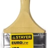 Кисть плоская STAYER "EURO", "AQUA" для воднодисперсионных и акриловых ЛКМ, искусств щетина, деревян ручка, 4"/100мм 01062-100 купить в Тюмени