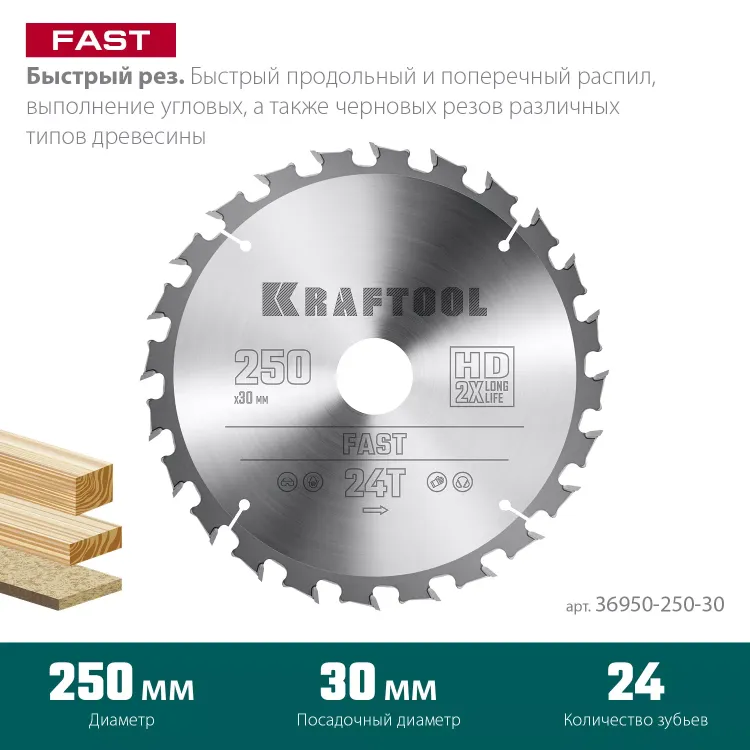 Диск пильный FAST, повышенный ресурс 36950-250-30 купить в Тюмени