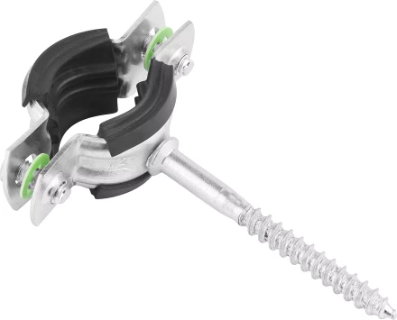 ЗУБР. Хомут трубный оцинкованный, с шурупом, 1/2&quot;, 1шт 37854-20-24-1 купить в Тюмени