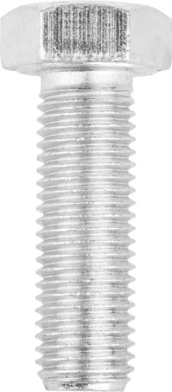 Болт ЗУБР &quot;МАСТЕР&quot; с шестигранной головкой, ГОСТ 7798-70, класс прочности 5.8, оцинкованный, M16x50мм, 5кг 303080-16-050 купить в Тюмени