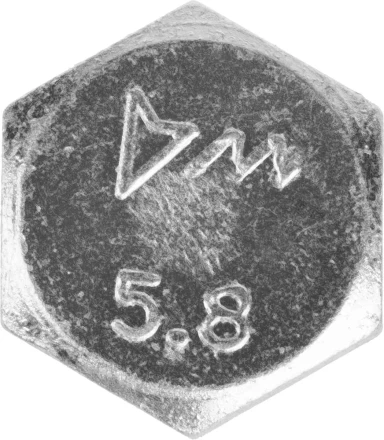 Болт ЗУБР &quot;МАСТЕР&quot; с шестигранной головкой, ГОСТ 7798-70, класс прочности 5.8, оцинкованный, M16x50мм, 5кг 303080-16-050 купить в Тюмени