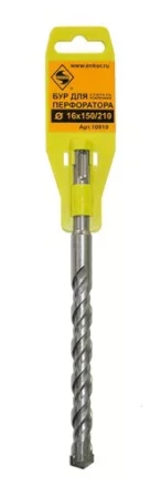 Бур SDS+  ф16х150/210 усиленный  10/75/150 10919 купить в Тюмени