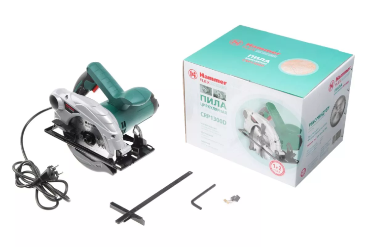 Пила циркулярная HAMMER CRP1300D купить в Тюмени