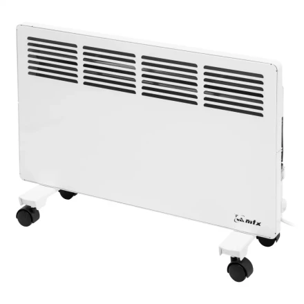 Конвектор электрический КМ-2000.2, 230 В, 2000 Вт, X-образный нагреватель, колеса, термостат // MTX 98126 купить в Тюмени