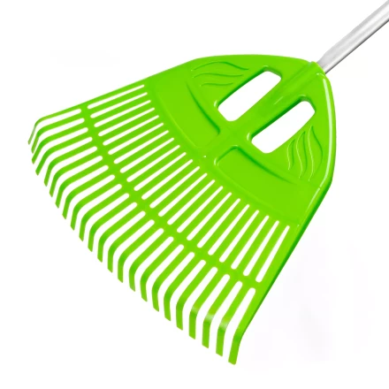 Грабли веерные пластиковые Palisad, 495 х 1680 мм, 23 плоских зуба, алюминиевый черенок, Россия, 61805 купить в Тюмени