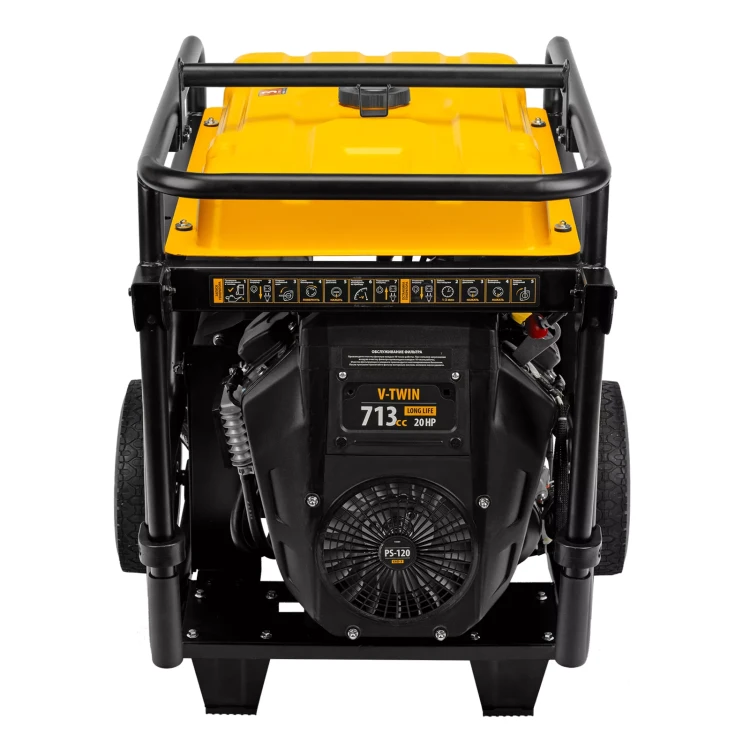 Генератор бензиновый Denzel PS-120EAD-3, 12 кВт,230/400 В, 40л, разъём ATS,перекл.режима,эл.старт купить в Тюмени