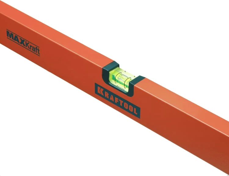 Уровень KRAFTOOL коробчатый усиленный, точность (0,5мм/м), 2 ампулы, 150 см 34577-150 купить в Тюмени