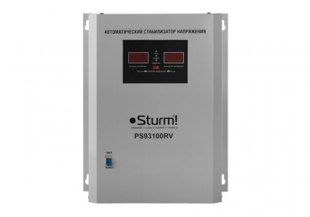Настенный однофазный стабилизатор напряжения STURM PS93100RV купить в Тюмени
