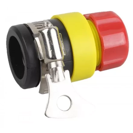 Соединитель GRINDA из ударопрочной пластмассы с хомутом (для трубы 16-21мм), 1/2&quot; 8-426335_z01 купить в Тюмени