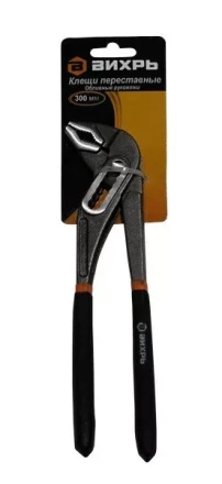Клещи переставные 300 мм обливные рукоятки Вихрь купить в Тюмени