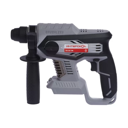 Профессиональный трехрежимный перфоратор с бесщеточным (вентильным) двигателем ИНТЕРСКОЛ ПА-24/18В аккумуляторный Li-ion АПИ (кейс, без аккум. и ЗУ) купить в Тюмени