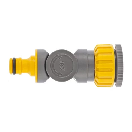 Соединитель штуцерный с внутренней резьбой 1/2&quot; - 3/4&quot; с шарниром PALISAD LUXE 66247 купить в Тюмени