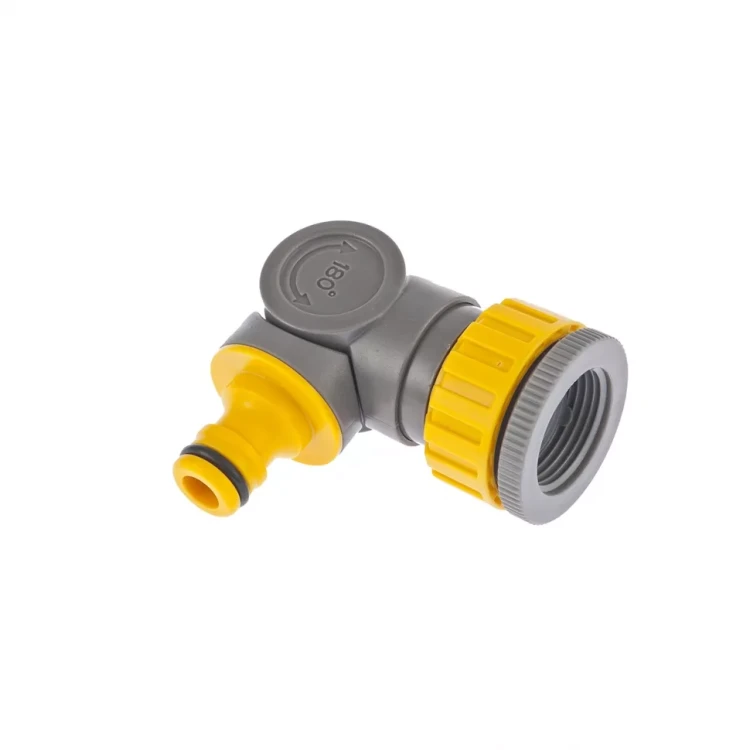 Соединитель штуцерный с внутренней резьбой 1/2" - 3/4" с шарниром PALISAD LUXE 66247 купить в Тюмени