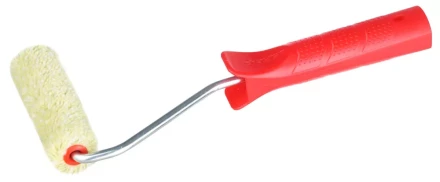 Мини-валик ЗУБР &quot;МАСТЕР&quot; &quot;СИНТЕКС&quot; малярный в сборе, бюгель 6 мм, 15х100 мм 03504-10 купить в Тюмени