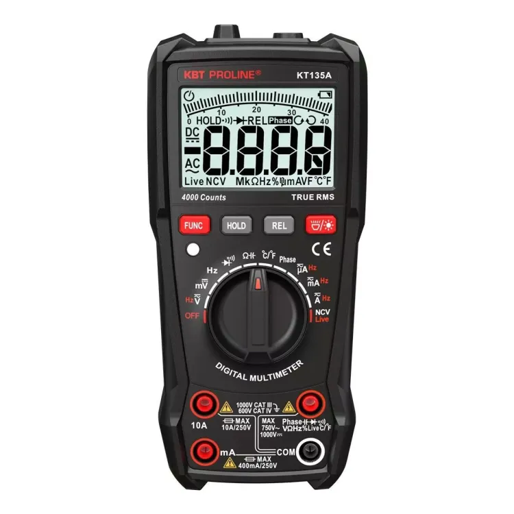 Мультиметр цифровой КВТ KT 135А с True RMS (101562) купить в Тюмени