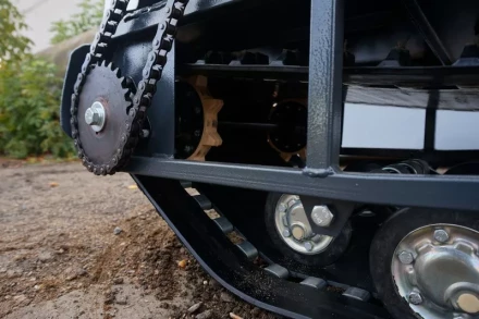 Мотобуксировщик Стем Север Эксперт 500 15 л/с катковая подвеска реверс ручной запуск купить в Тюмени