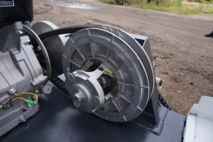 Мотобуксировщик Стем Север Эксперт 500 15 л/с катковая подвеска реверс ручной запуск купить в Тюмени