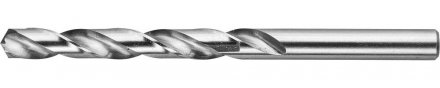 Сверло ЗУБР &quot;ЭКСПЕРТ&quot; по металлу, цилиндрический хвостовик, быстрорежущая сталь Р6М5, класс точности А1, 8х117мм, 1шт 4-29625-117-8 купить в Тюмени