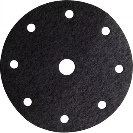 Круг шлифовальный URAGAN &quot;Универсальный водостойкий с покрытием стеарата цинка&quot; на липучке, 9 отв., P180, 150мм, 50шт 907-44114-180-50 купить в Тюмени