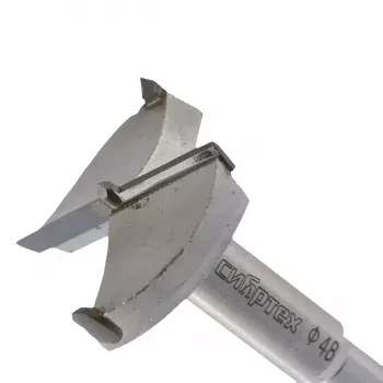 Сверло Форстнера по дереву 48 мм цилиндрический хвостовик СИБРТЕХ 704848 купить в Тюмени