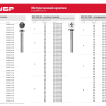 Винт ЗУБР "МАСТЕР" DIN 7985, класс прочности 4.8, оцинкованный, M6x55мм, 5кг 303150-06-055 купить в Тюмени