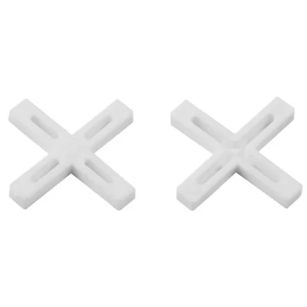 Крестики ЗУБР для кафеля, 5мм, 100шт 33811-5 купить в Тюмени