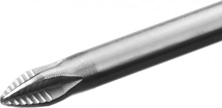 Отвертка KRAFTOOL, Cr-Mo-V сталь, двухкомпонентная противоскользящая рукоятка, PH, №0x60мм 250072-0-060 купить в Тюмени