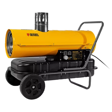 Дизельная тепловая пушка Denzel NHG-20i, 20 кВт, 600 м3/ч, непрямой нагрев, цифровой термостат купить в Тюмени