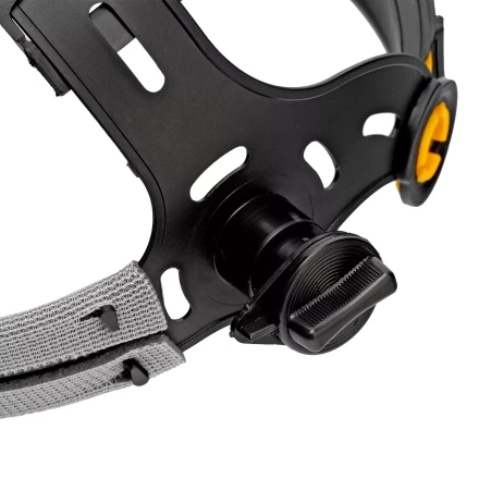 Щиток защитный лицевой с сеткой Denzel &quot;СВОНА&quot; НС-01 &quot;ЛЮКС&quot;, плавная регулировка храповик, 89196 купить в Тюмени