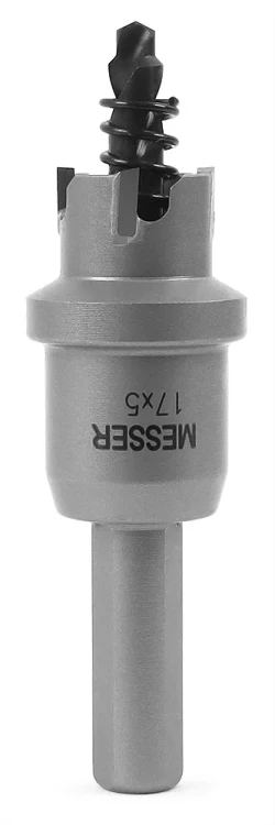 ТСТ коронка MESSER 17X5 с центрирующим сверлом и толкающей пружиной купить в Тюмени