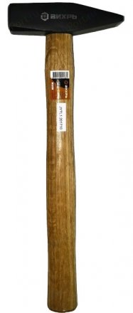 Молоток 200г квадратный боёк деревянная ручка Вихрь купить в Тюмени