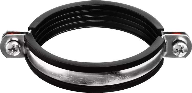Хомут трубный с гайкой, оцинкованный, 3", 6шт, ЗУБР Мастер 37850-87-94 37850-87-94 купить в Тюмени