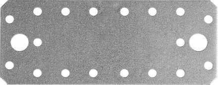 Крепежная пластина ЗУБР &quot;МАСТЕР&quot;, 140х55мм, 1шт 310236-140-55 купить в Тюмени