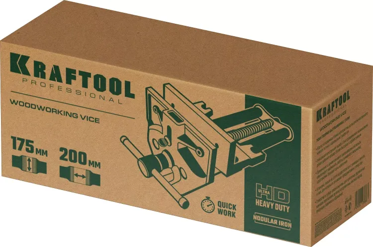 Тиски KRAFTOOL столярные 32719-175 купить в Тюмени