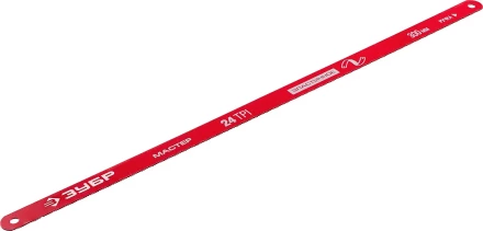 Полотно ЗУБР &quot;МАСТЕР&quot; по металлу 24 TPI  (шаг 1.0мм), Универсальное, 2шт 15853-24-2 купить в Тюмени