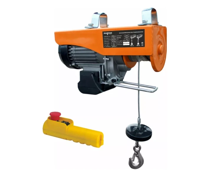 Мини электрическая таль стационарная Magnus-Profi MEH, 600/1200 кг, 6/12 м, 220В купить в Тюмени