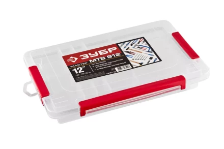 Органайзер ЗУБР &quot;МАСТЕР&quot; для крепежа и принадлежностей, 297х175х45мм (12&quot;) 38192-12 купить в Тюмени