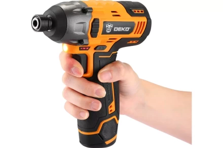 Гайковерт аккумуляторный DEKO 063-4105 DKIS12-Li, 12В, 1х1.5Ач купить в Тюмени