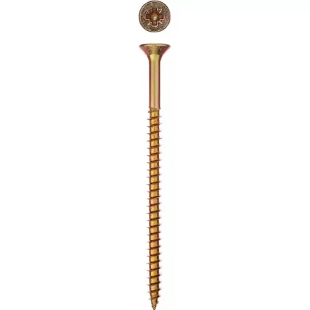 Шурупы ЗУБР &quot;МАСТЕР&quot; по дереву желтопассивированные, 5.0x40мм, 25шт 300396-50-040 купить в Тюмени