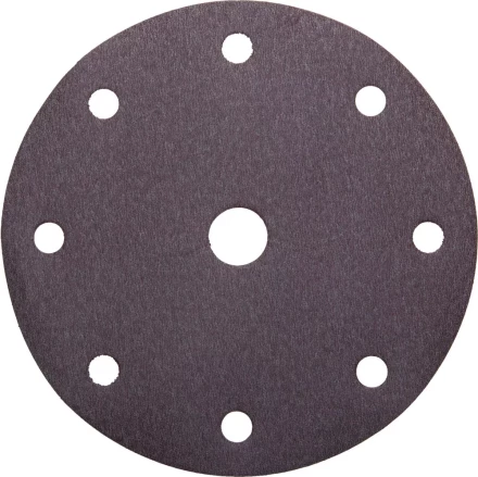 Круг шлифовальный URAGAN &quot;Универсальный водостойкий с покрытием стеарата цинка&quot; на липучке, 9 отв., P240, 150мм, 50шт 907-44114-240-50 купить в Тюмени