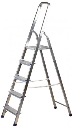 Лестница-стремянка СИБИН алюминиевая, 7 ступеней, 145 см 38801-7 купить в Тюмени