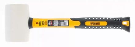 Киянка резиновая, 16 oz, белая резина, фибергласовая рукоятка Denzel 7711196 купить в Тюмени