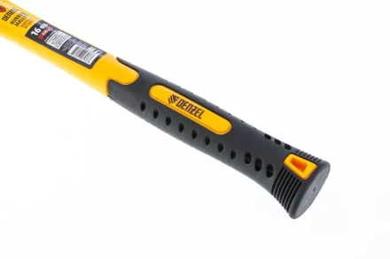 Киянка резиновая, 16 oz, белая резина, фибергласовая рукоятка Denzel 7711196 купить в Тюмени