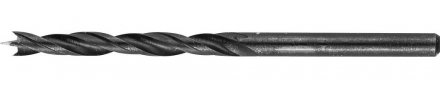 ЗУБР. Сверло спиральное по дереву с М-образной заточкой, сталь 65Г, 3х60мм 29421-060-03 купить в Тюмени