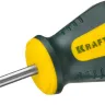 Отвертка KRAFTOOL, Cr-Mo-V сталь, двухкомпонентная противоскользящая рукоятка, PH, №1x38мм 250072-1-038 купить в Тюмени