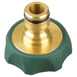 Адаптер внешний RACO &quot;Profi-Plus&quot; (соединитель-резьба внешняя), латунный с покрытием TPR, 3/4&quot; 4244-55112B