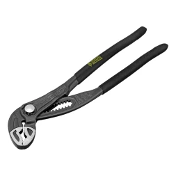 Клещи переставные Denzel 17906, кнопочный механизм, обливные рукоятки, 250 мм