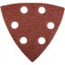 Треугольник шлифовальный универсальный STAYER &quot;MASTER&quot; на велкро основе, 6 отверстий, Р40, 93х93х93мм, 5шт 35460-040 купить в Тюмени