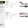 Набор метчиков STAYER "MASTER", метчикодержатель 1шт, метчики 7шт, 8 предметов 28016-H8_z01 купить в Тюмени